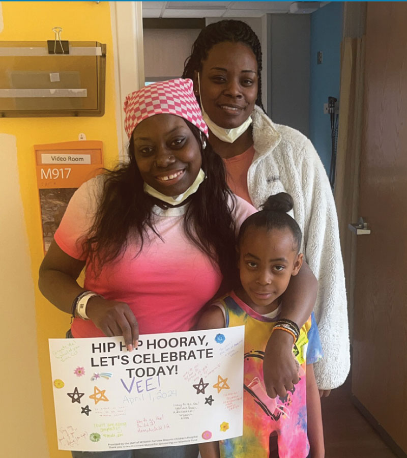 celebrating sickle cell cure.