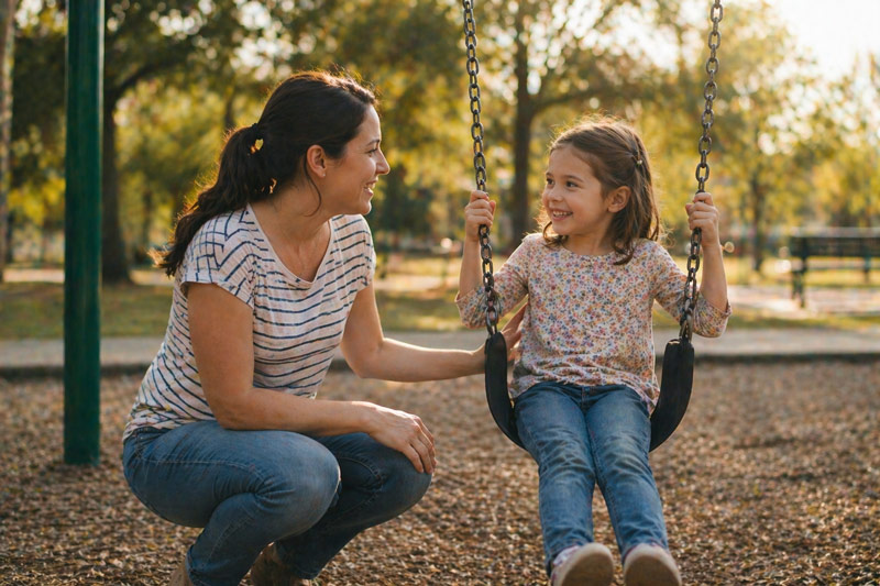talking to a seriously ill child